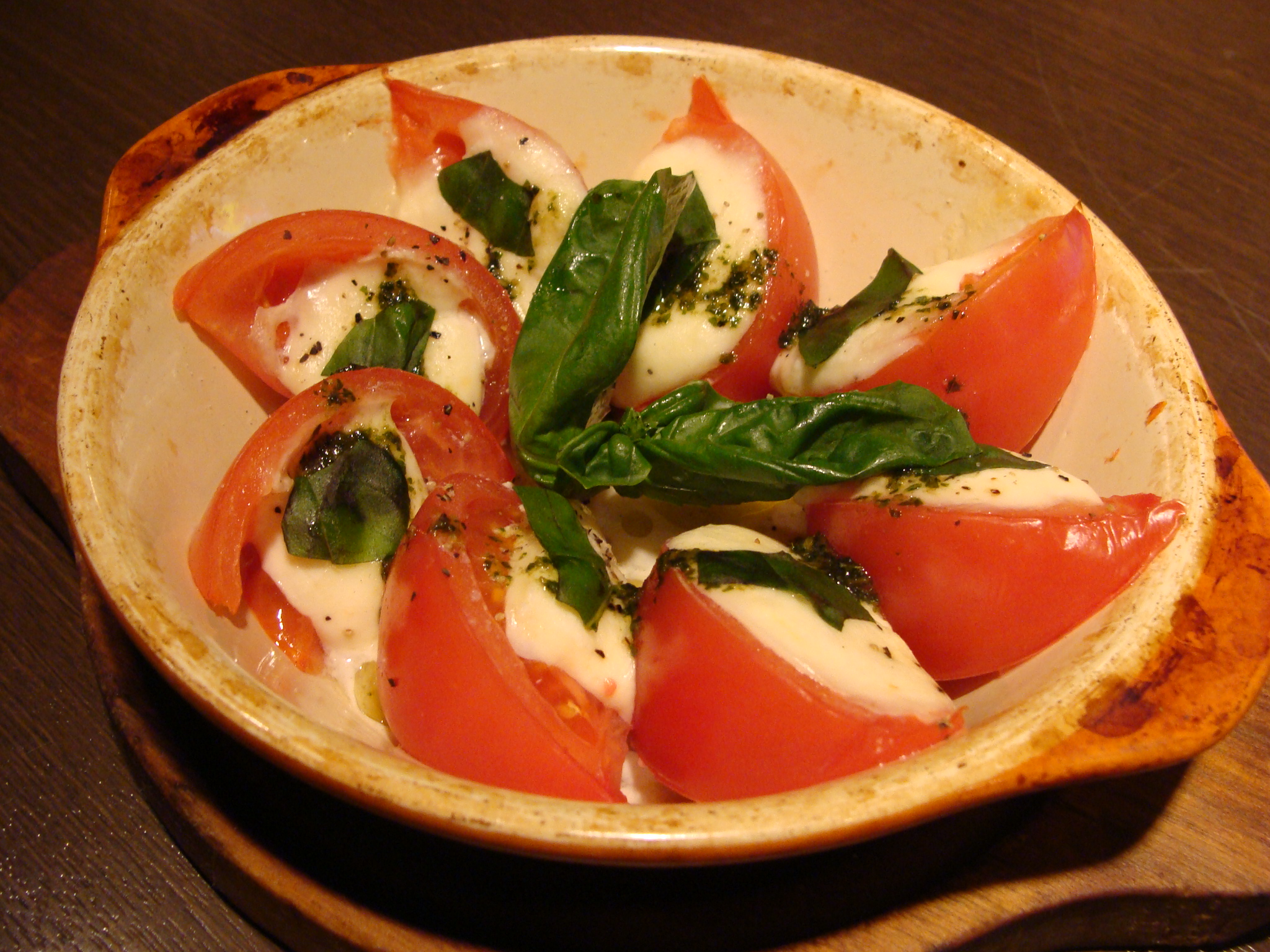 トマトとモッツァのオーブンdeカプレーゼ